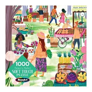 RoseArt Farmer's Market Soft Touch Puzzle - 1000 Pieces